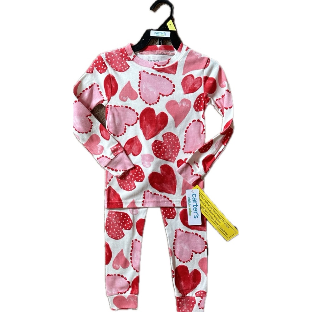 NWT 3T Carter’s - child of mine - Baby Toddler Girl’s Pajamas